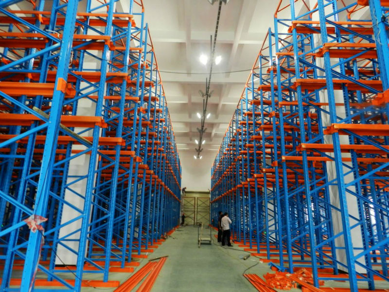 Heavy Duty Multi-Level Steel Cantilever Warehouse Rack with Powder Coating